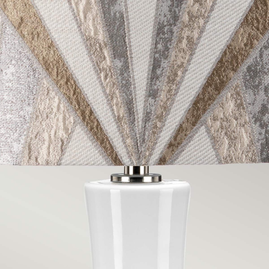 Elstead - Stolná lampa MILO 1xE27/60W/230V šedá/hnedá