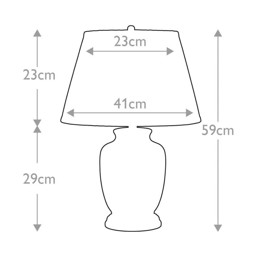 Elstead - Stolná lampa MORRIS 1xE27/60W/230V