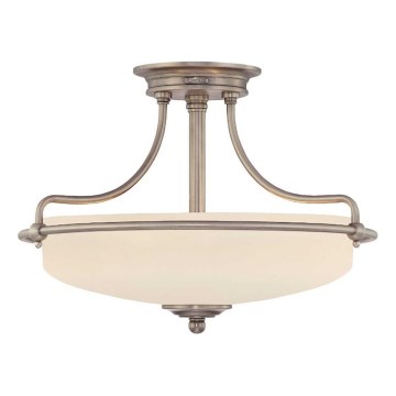 Elstead - Prisadený luster GRIFFIN 3xE27/100W/230V lesklý chróm