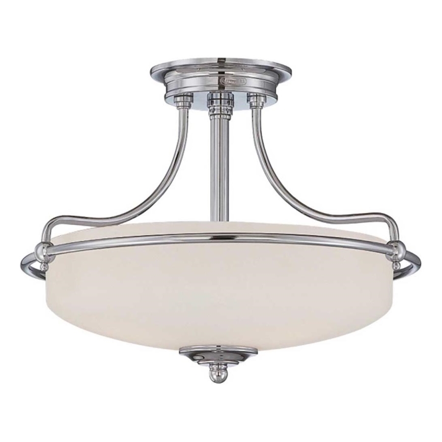 Elstead - Prisadený luster GRIFFIN 3xE27/100W/230V lesklý chróm