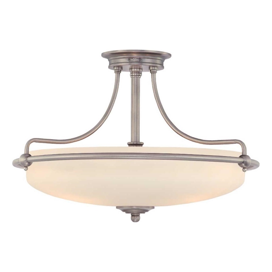 Elstead - Prisadený luster GRIFFIN 4xE27/100W/230V matný chróm