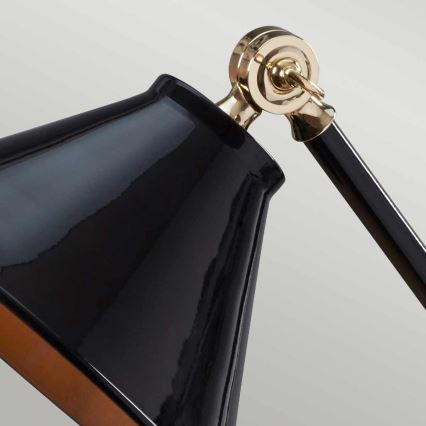 Elstead - Stolná lampa PROVENCE ELEMENT 1xE27/60W/230V čierna