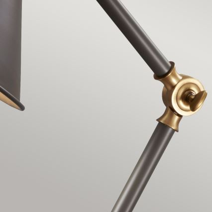 Elstead - Stolná lampa PROVENCE ELEMENT 1xE27/60W/230V šedá