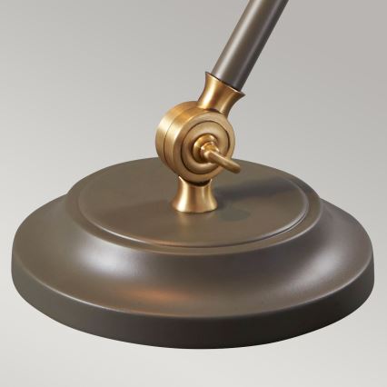 Elstead - Stolná lampa PROVENCE ELEMENT 1xE27/60W/230V šedá