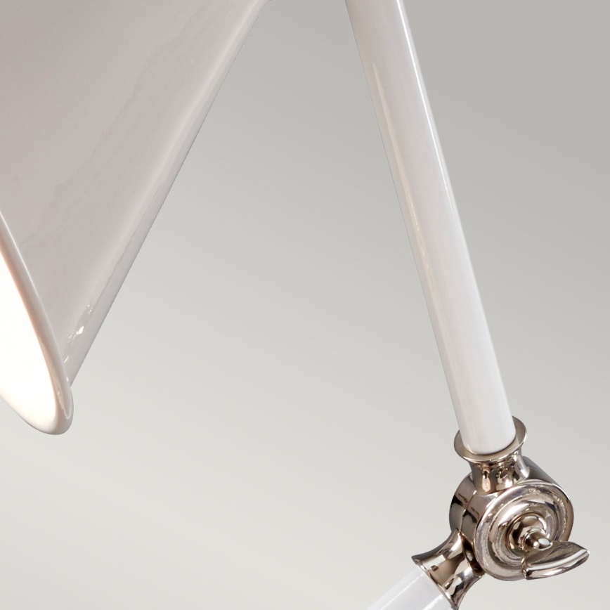 Elstead - Stolná lampa PROVENCE ELEMENT 1xE27/60W/230V biela