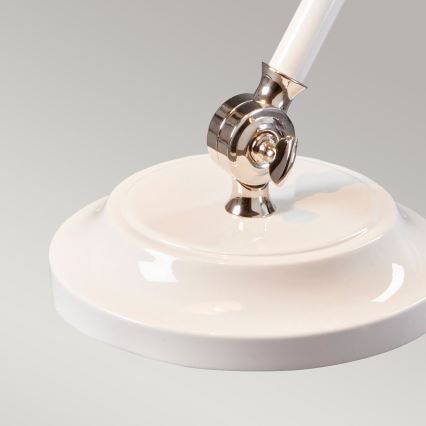 Elstead - Stolná lampa PROVENCE ELEMENT 1xE27/60W/230V biela