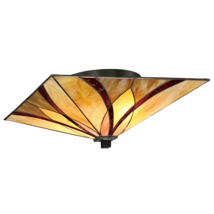 Elstead - Stropné svietidlo Tiffany ASHEVILLE 2xE27/60W/230V