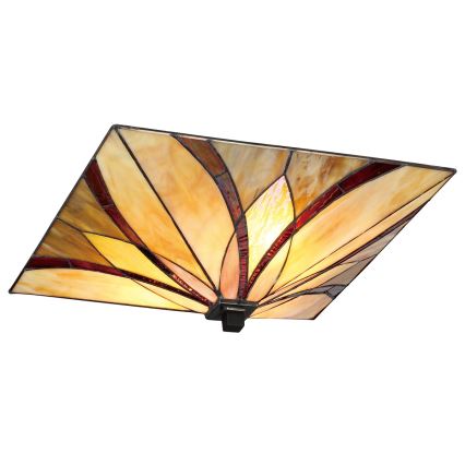 Elstead - Stropné svietidlo Tiffany ASHEVILLE 2xE27/60W/230V