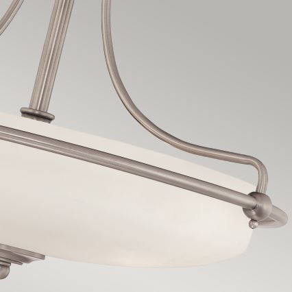 Elstead - Prisadený luster GRIFFIN 4xE27/100W/230V matný chróm