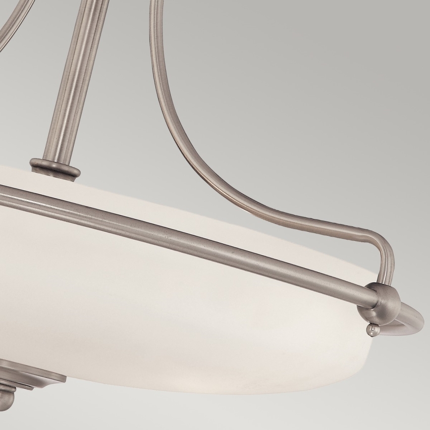 Elstead - Prisadený luster GRIFFIN 4xE27/100W/230V matný chróm