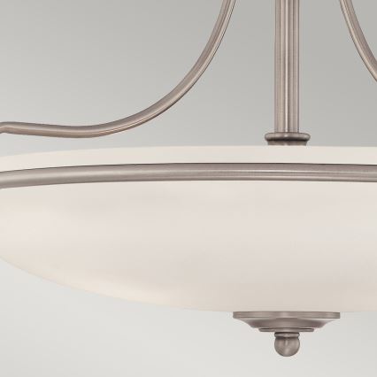 Elstead - Prisadený luster GRIFFIN 4xE27/100W/230V matný chróm