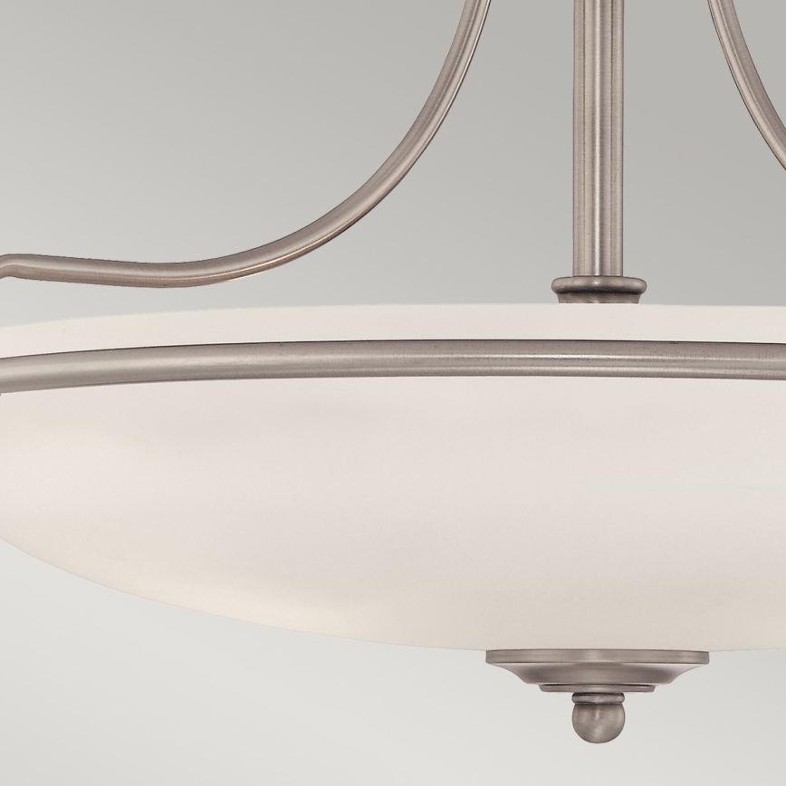 Elstead - Prisadený luster GRIFFIN 4xE27/100W/230V matný chróm
