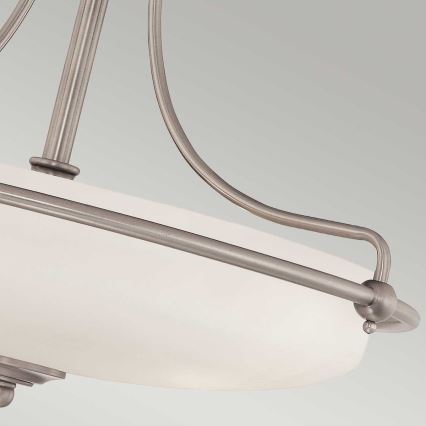 Elstead - Prisadený luster GRIFFIN 3xE27/100W/230V matný chróm