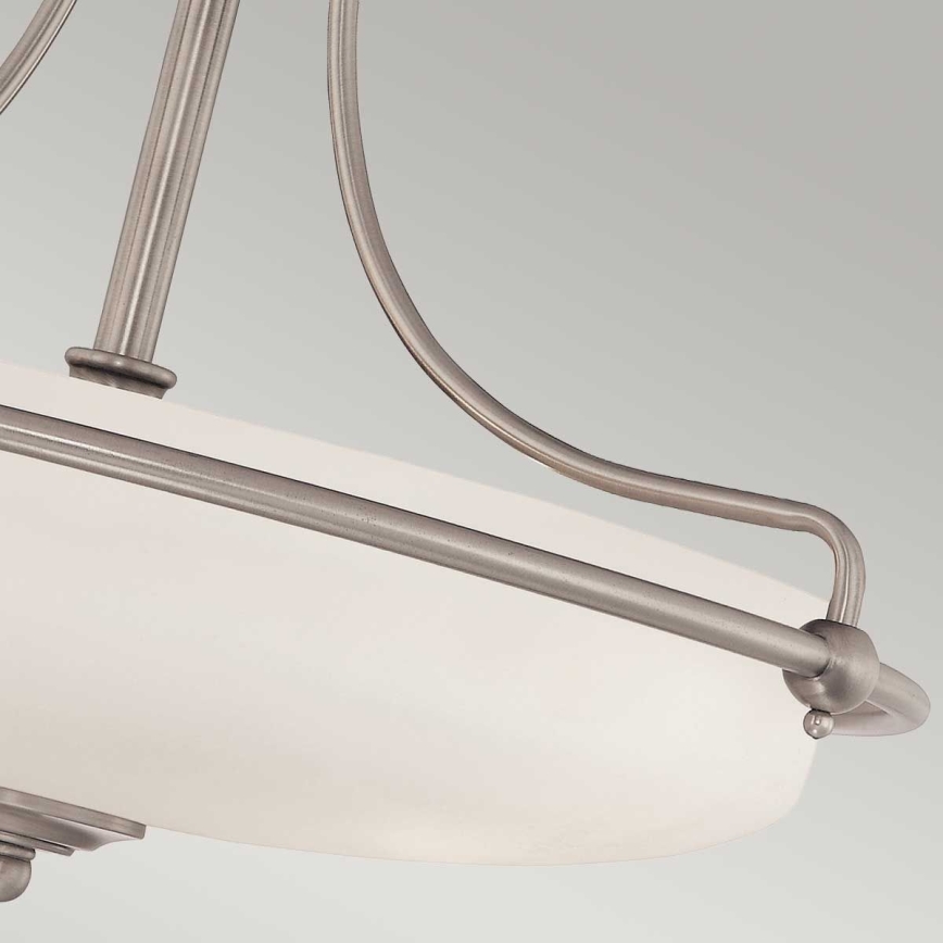 Elstead - Prisadený luster GRIFFIN 3xE27/100W/230V matný chróm