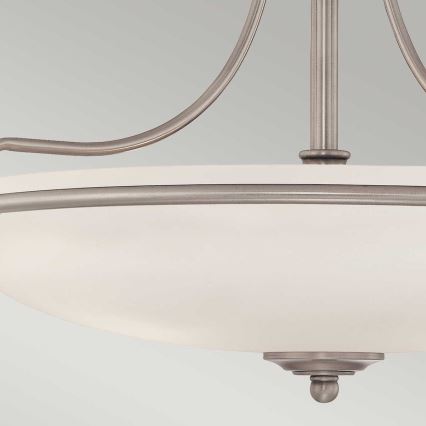 Elstead - Prisadený luster GRIFFIN 3xE27/100W/230V matný chróm
