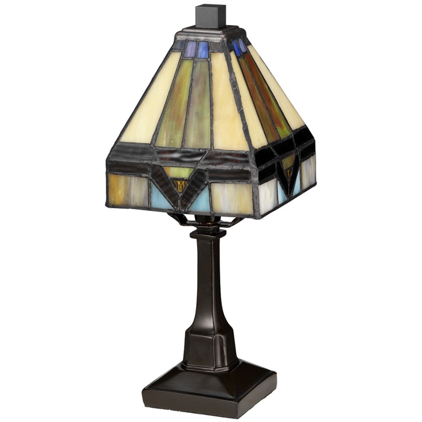 Elstead - Stolná lampa Tiffany HOLMES 1xE14/25W/230V