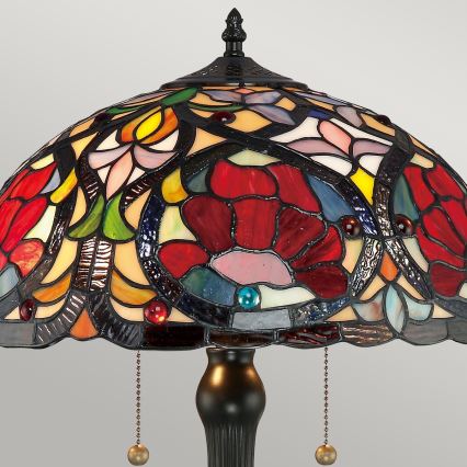 Elstead - Stolová lampa Tiffany LARISSA 2xE27/60W/230V