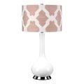 Elstead - Stolná lampa MILO 1xE27/60W/230V ružová