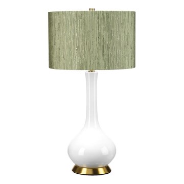 Elstead - Stolná lampa MILO 1xE27/60W/230V zelená