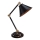 Elstead - Stolná lampa PROVENCE ELEMENT 1xE27/60W/230V čierna