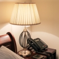 Elstead - Stolová lampa AEGEAN 1xE27/60W/230V bronzová