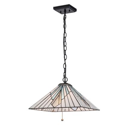 Elstead - Luster na reťazi ALDERLEY 2xE27/60W/230V