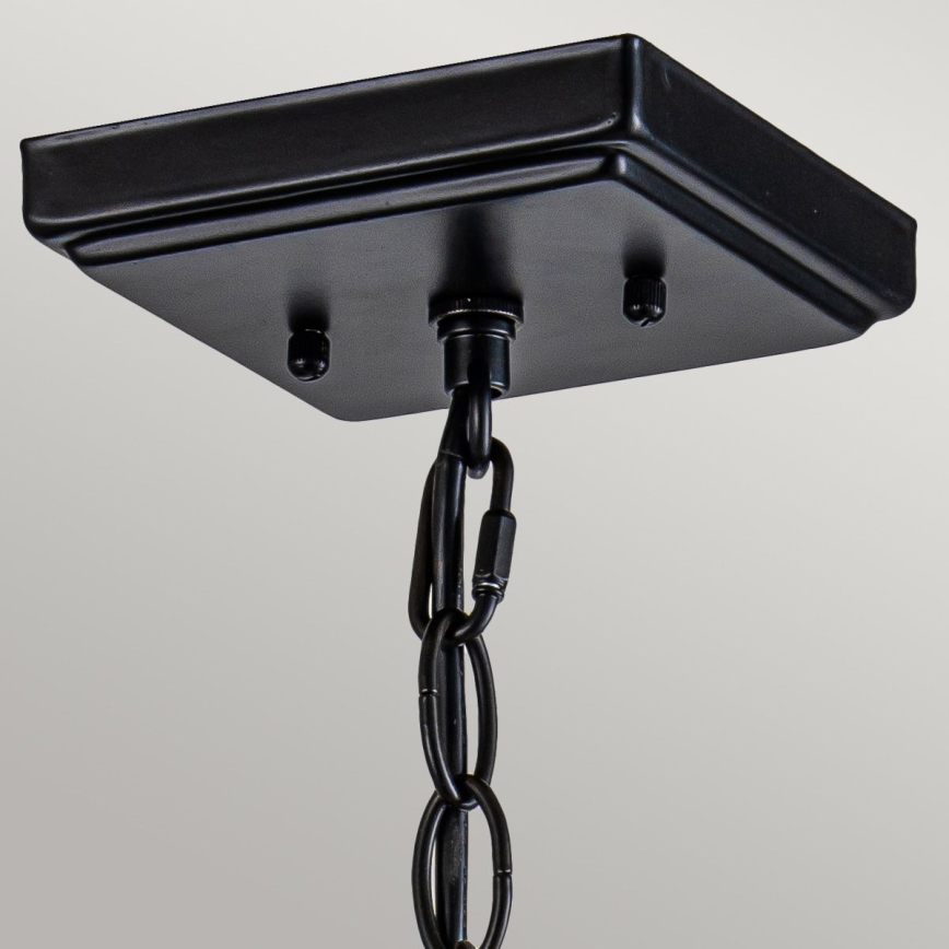 Elstead - Luster na reťazi Tiffany ALDERLEY 1xE27/60W/230V