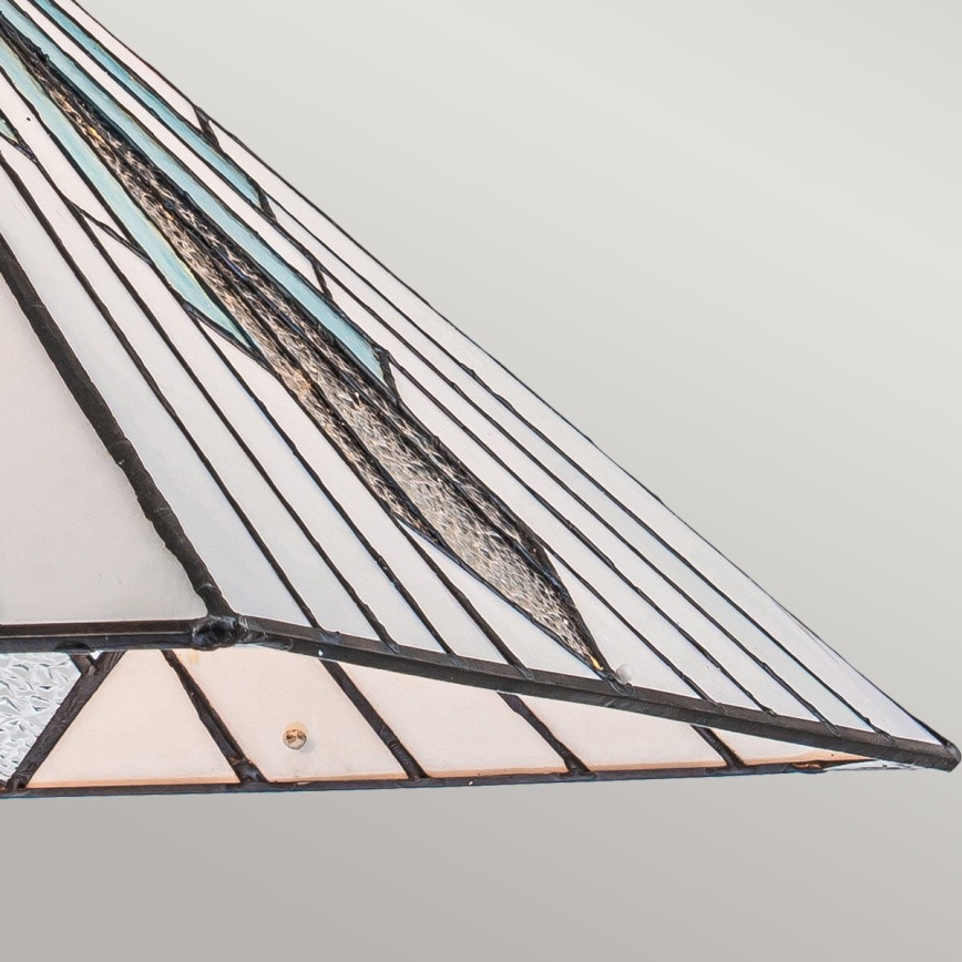 Elstead - Luster na reťazi Tiffany ALDERLEY 1xE27/60W/230V