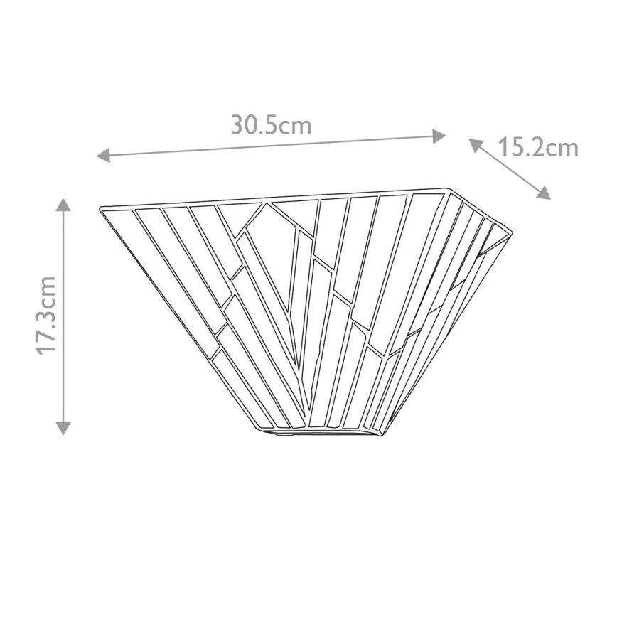 Elstead - Nástenné svietidlo Tiffany ALDERLEY 2xE14/40W/230V