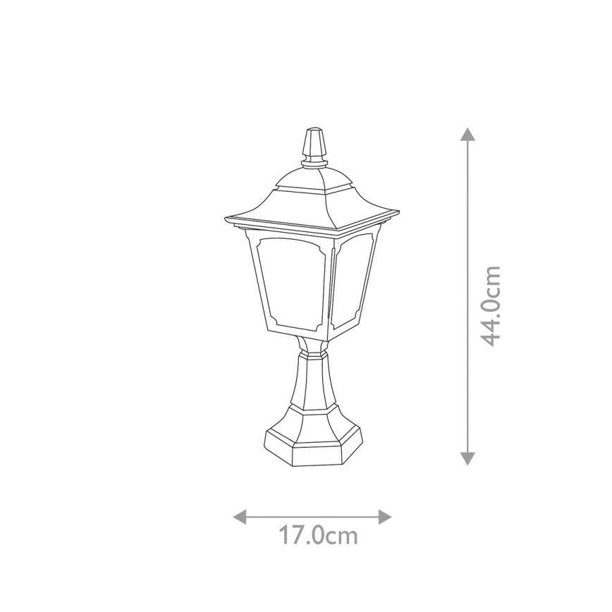 Elstead - Vonkajšia lampa CHAPEL 1xE27/100W/230V IP44