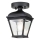 Elstead - Vonkajšie stropné svietidlo BAYVIEW 1xE27/60W/230V IP44 čierne