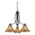 Elstead - Závesný luster Tiffany ASHEVILLE na reťazi, 3xE27/60W/230V