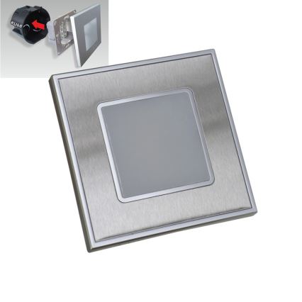 Luxera 48303 - Nástenné schodišťové svietidlo 16xLED/1W/230V