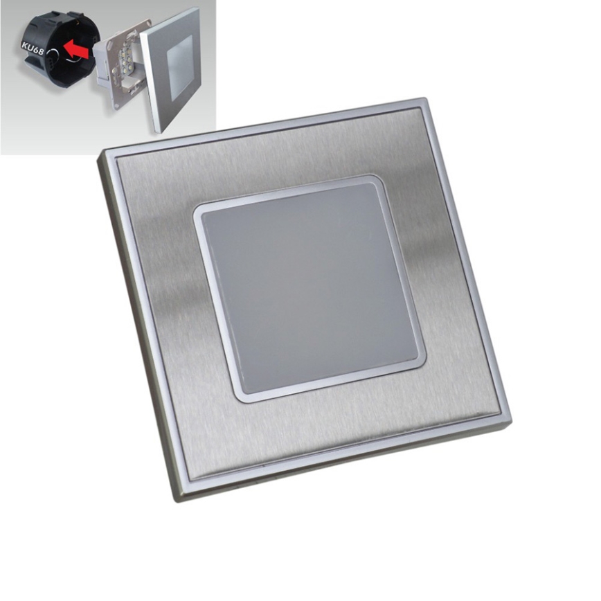 Luxera 48303 - Nástenné schodišťové svietidlo 16xLED/1W/230V