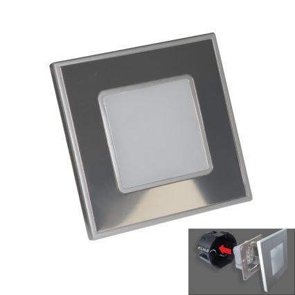 Emithor 48304 - LED Nástenné schodiskové svietidlo 16xLED/1W/230V