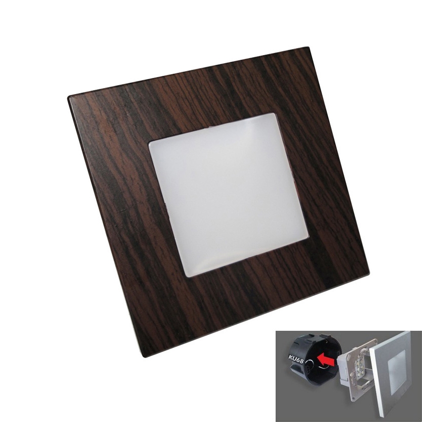 Emithor 48306 - LED orientačné svietidlo STEP LIGHT 16xLED SMD/1W/230V