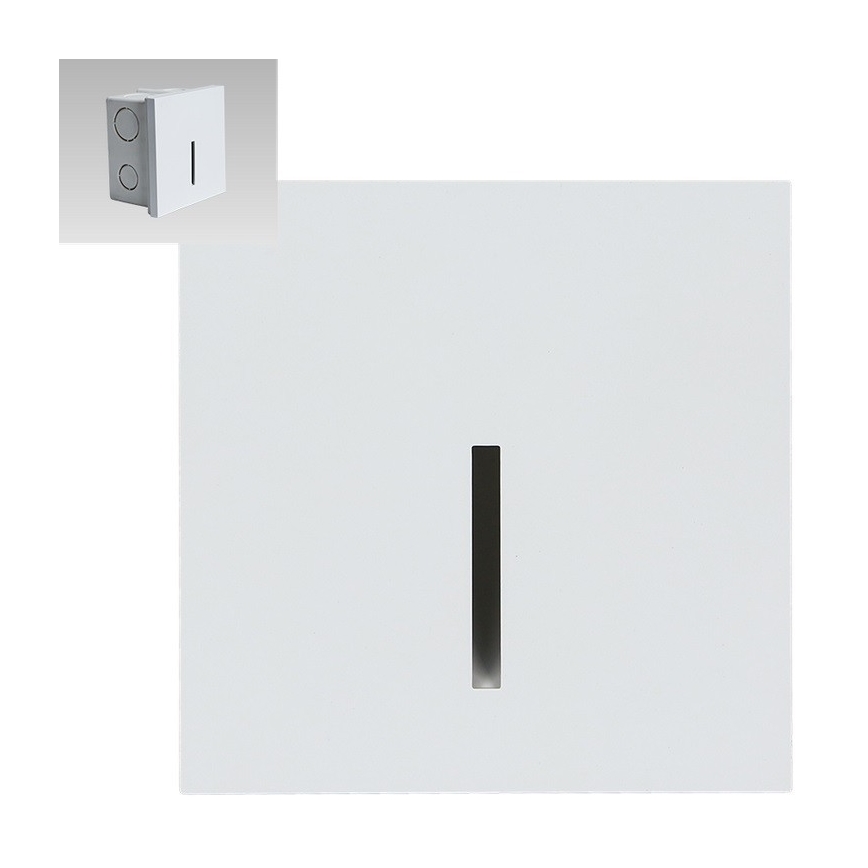 Emithor 70427 - LED Schodiskové svietidlo LINE LED/1W/230V 4000K biela