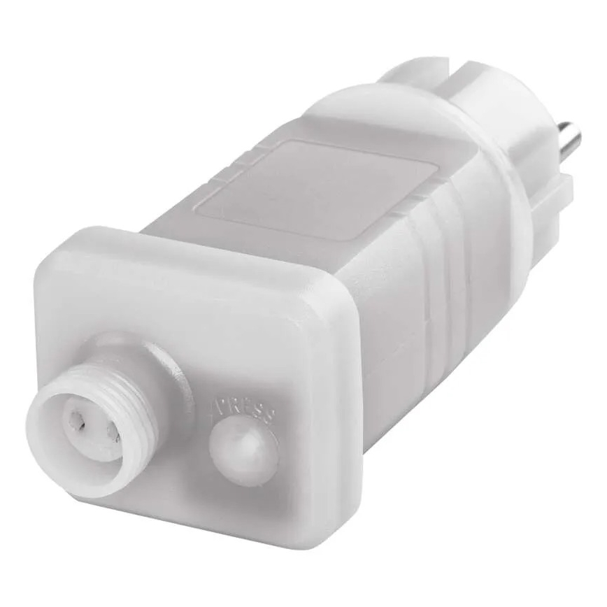 Napájací zdroj na vianočné spojovacie osvetlenie 230V IP44 + diaľkové ovládanie