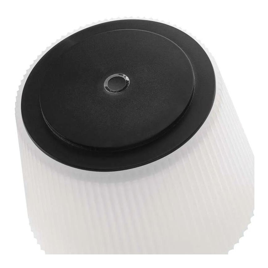 LED Stmievateľná nabíjecí lampa KATIE LED/4W/10V 1800mAh IP44 CRI 90 čierna