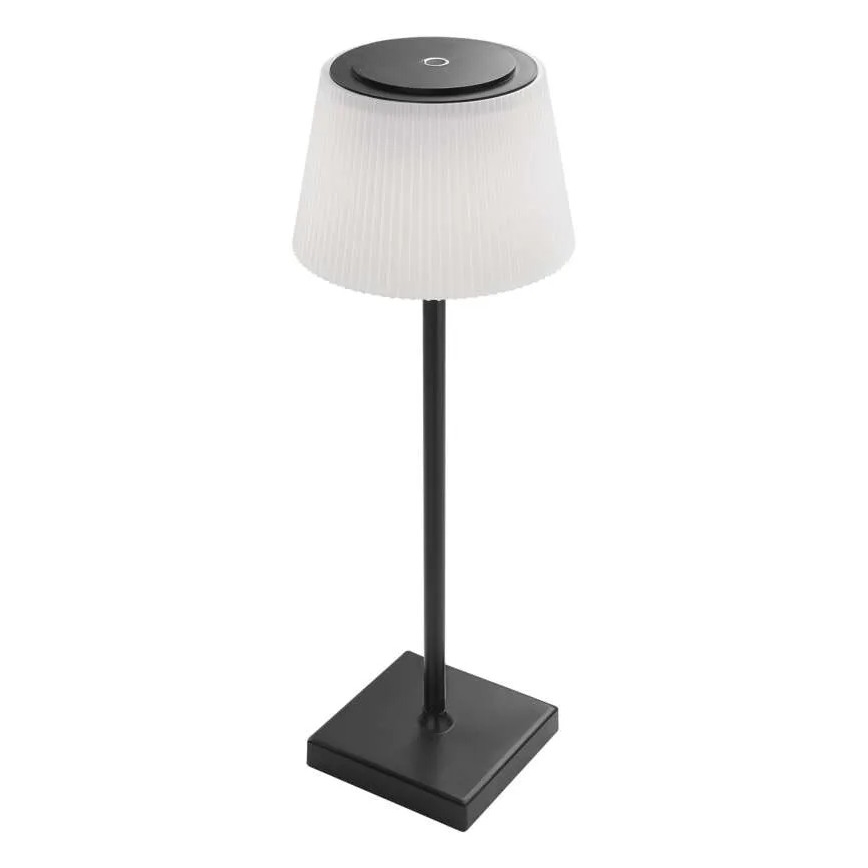 LED Stmievateľná nabíjecí lampa KATIE LED/4W/10V 1800mAh IP44 CRI 90 čierna