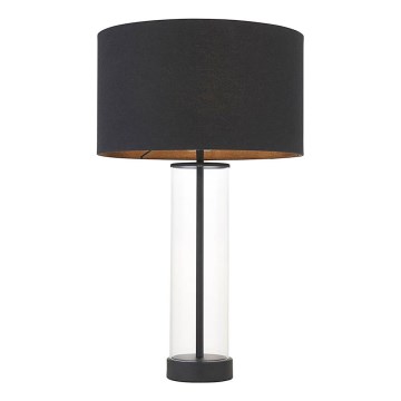 Endon 100440 - Stmievateľná stolová lampa LESSINA 1xE27/10W/230V čierna