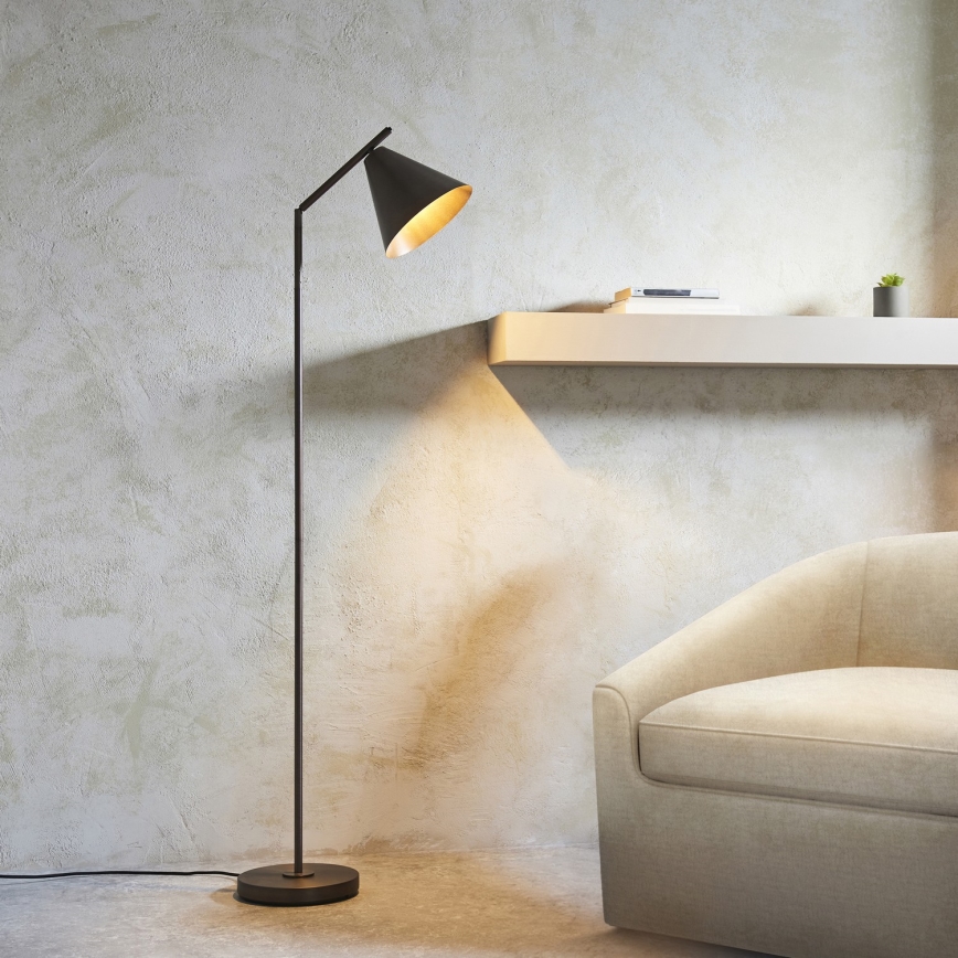 Endon 102895 - Stojacia lampa CAPE 1xE27/10W/230V bronzová