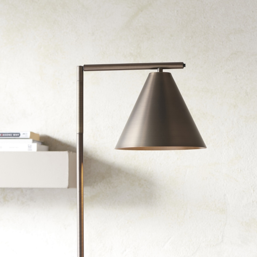 Endon 102895 - Stojacia lampa CAPE 1xE27/10W/230V bronzová
