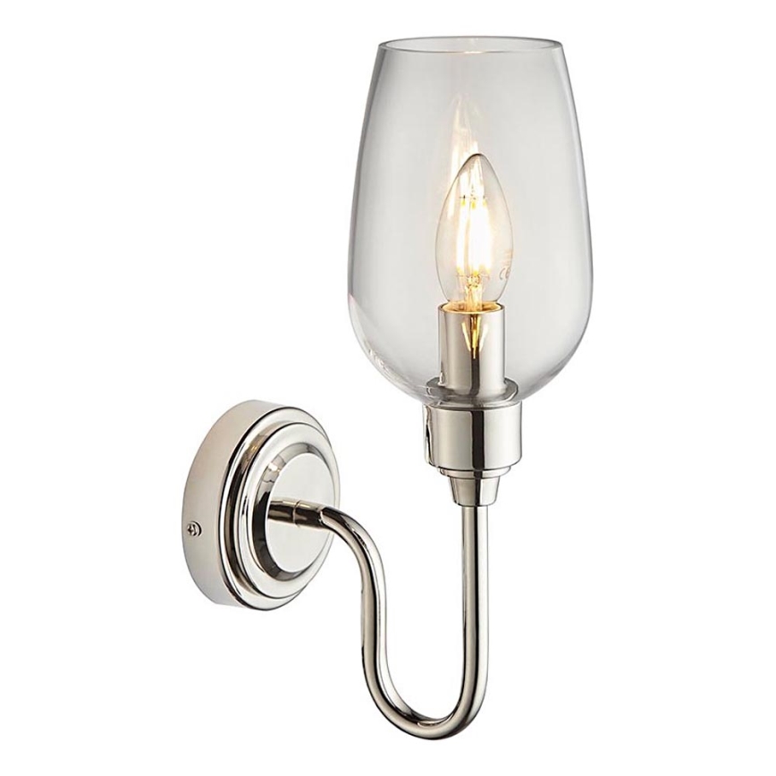 Endon 103316 - Nástenné svietidlo STOURTON 1xE14/6W/230V lesklý chróm