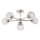 Endon 104050 - Luster na tyči ALLEGRA 6xE14/7W/230V lesklý chróm/číra