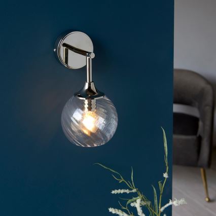 Endon 104052 - Nástenné svietidlo ALLEGRA 1xE14/7W/230V lesklý chróm