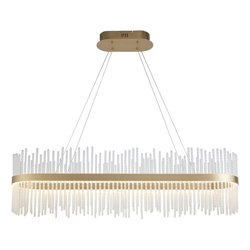 Endon 104082 - ADRIEL LED stmievateľný závesný luster na lanku LED/47W/230V 3000K zlatá/číra