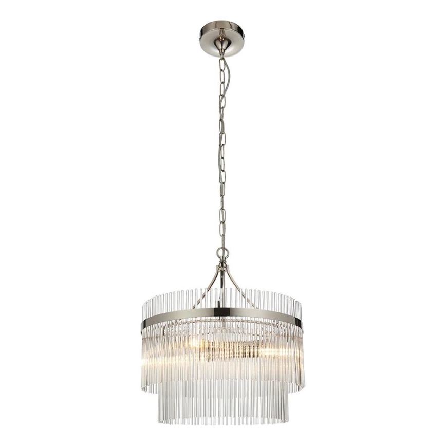Endon 104113 - Luster na reťazi MARIETTA 3xE14/7W/230V lesklý chróm