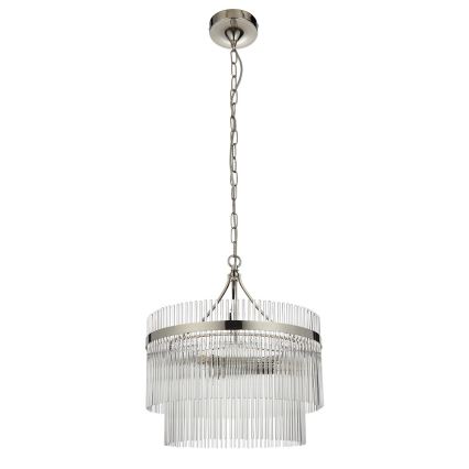 Endon 104113 - Luster na reťazi MARIETTA 3xE14/7W/230V lesklý chróm