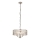 Endon 104466 - Luster na reťazi CLIFTON 3xE14/6W/230V lesklý chróm/číra pr. 38,5 cm